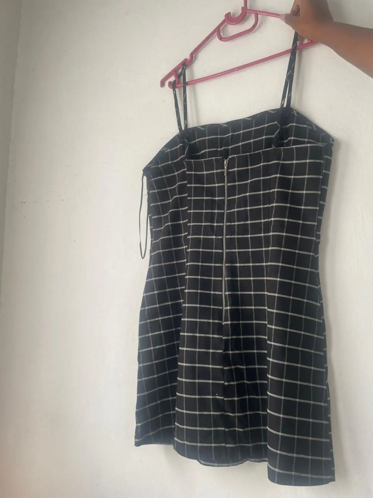 Foschini Black Checkered Dress XL
