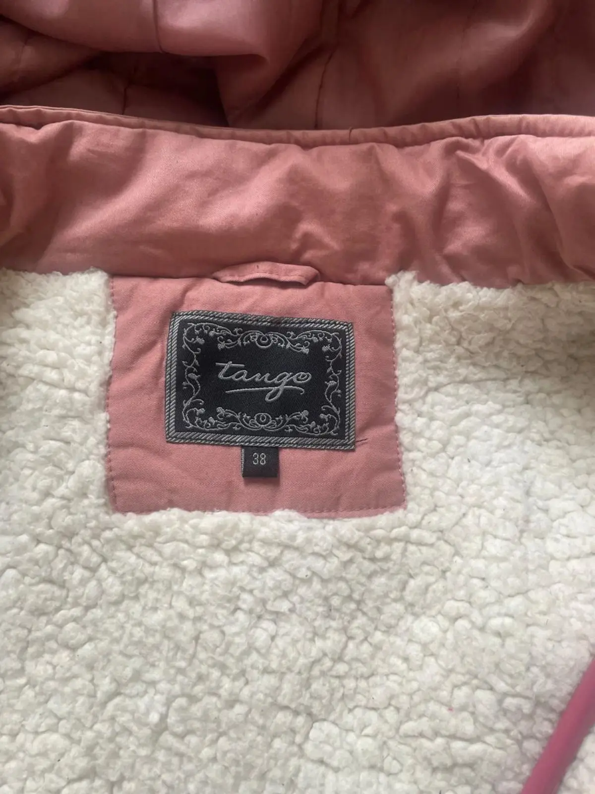 Ackermans Pink Sherpa Lined Parka Jacket