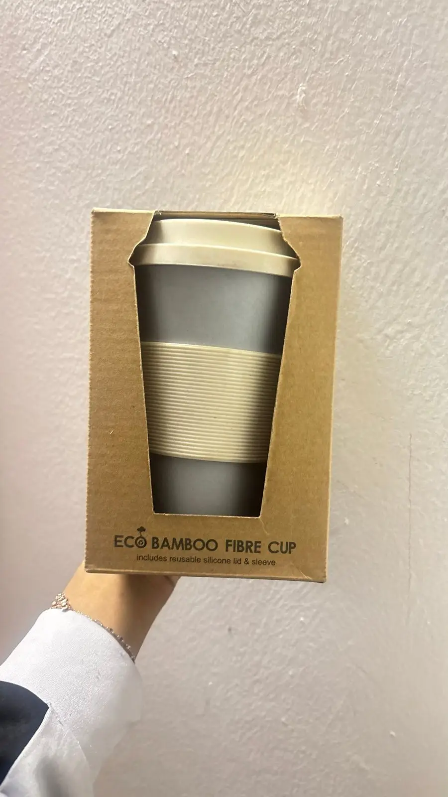 Eco Bamboo Fibre Reusable Coffee Cup