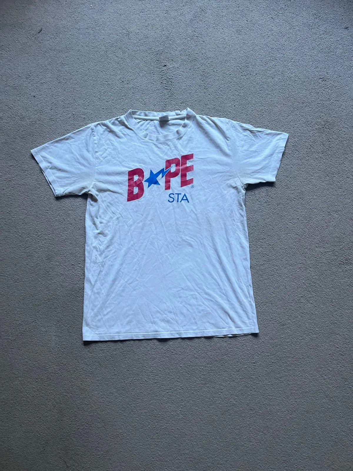BAPE STA White Graphic T-Shirt
