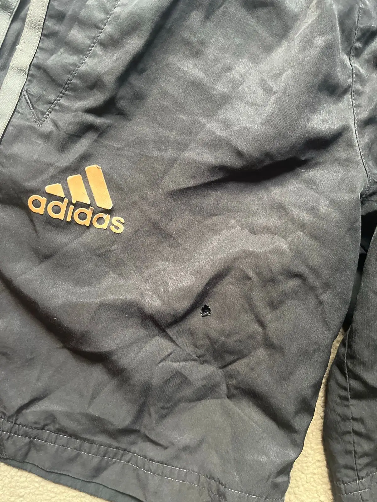 Adidas Black Athletic Shorts