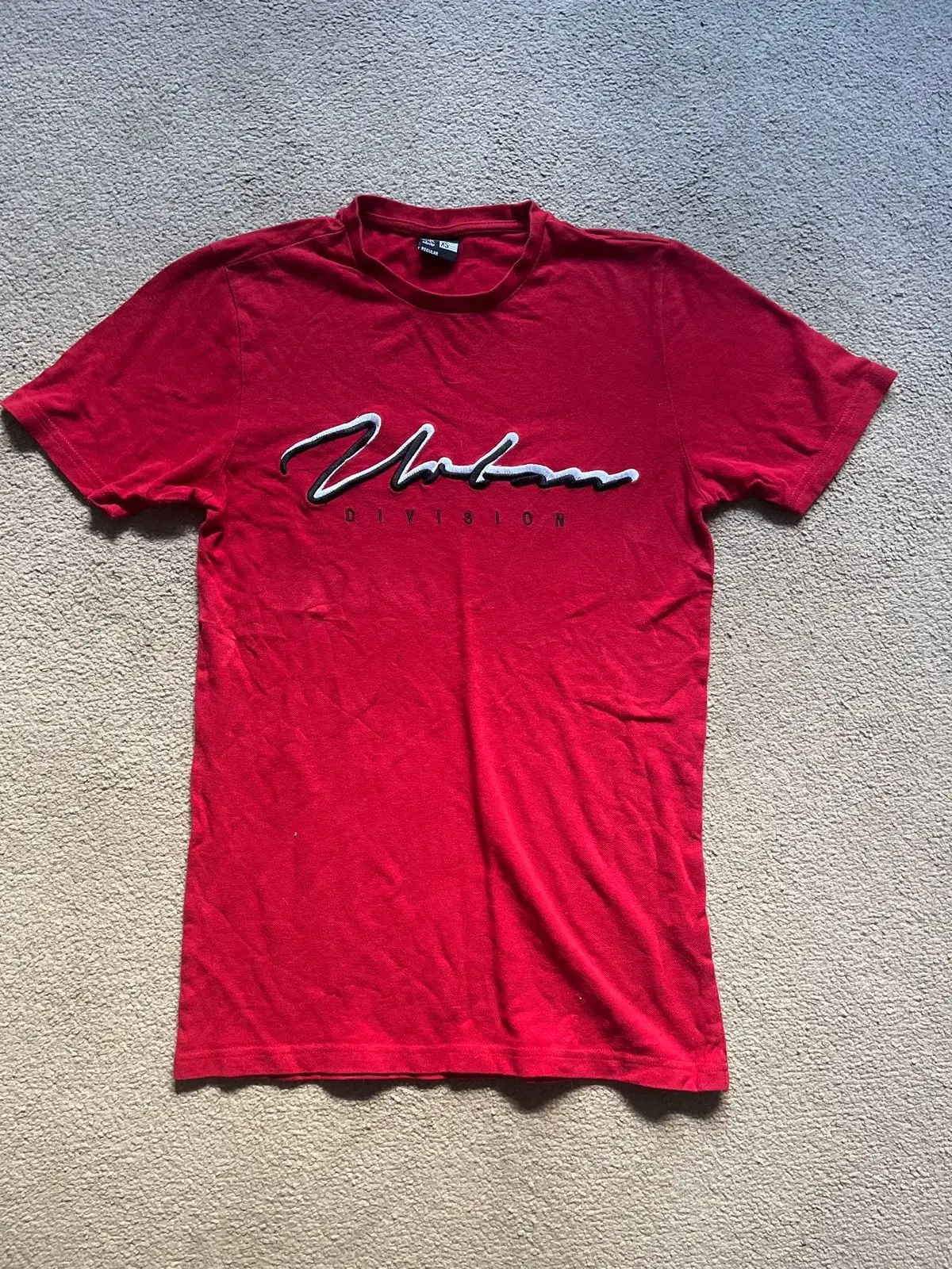 Red Urban Division Graphic T-Shirt