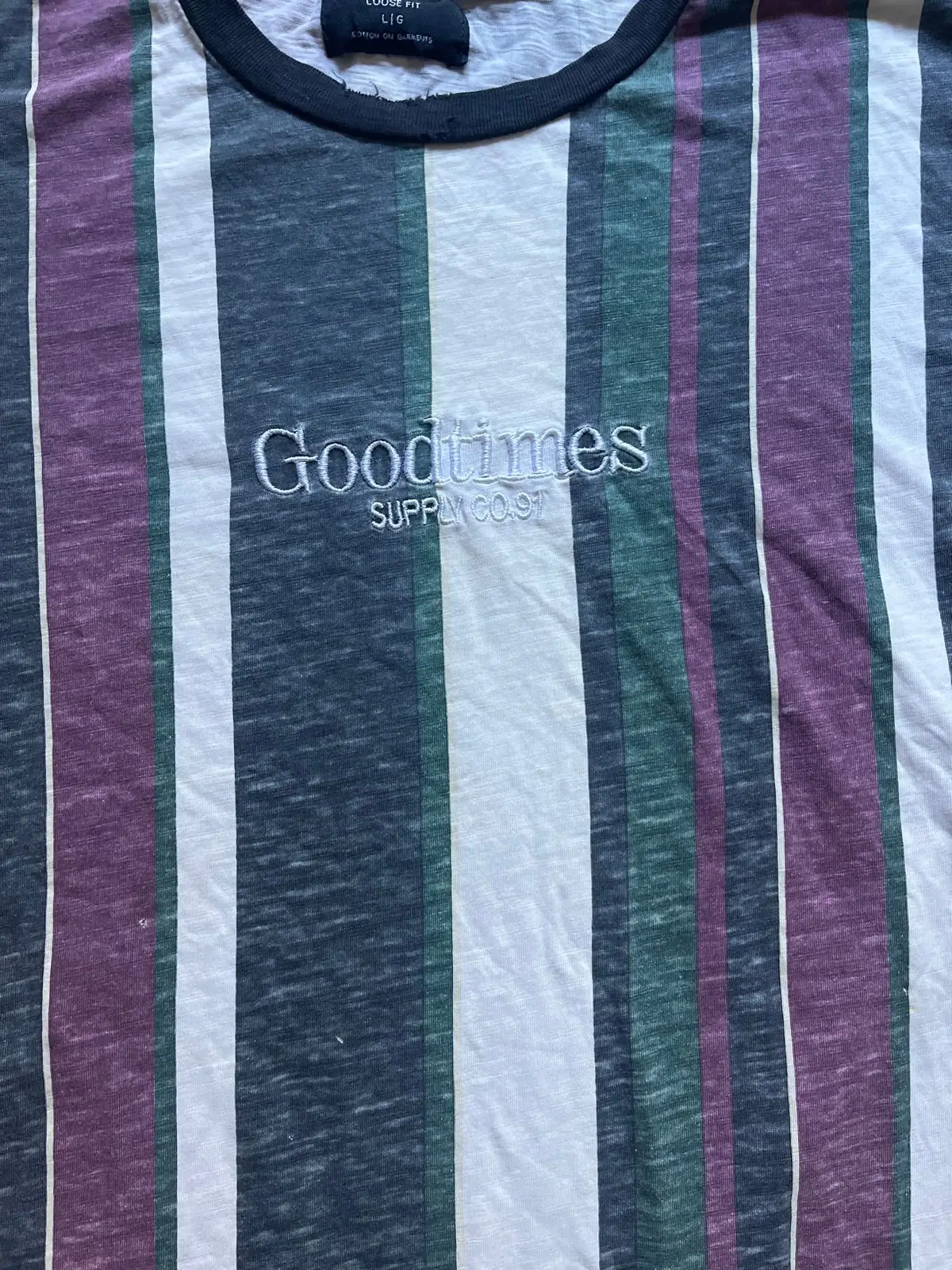 Cotton On Goodtimes Striped T-Shirt