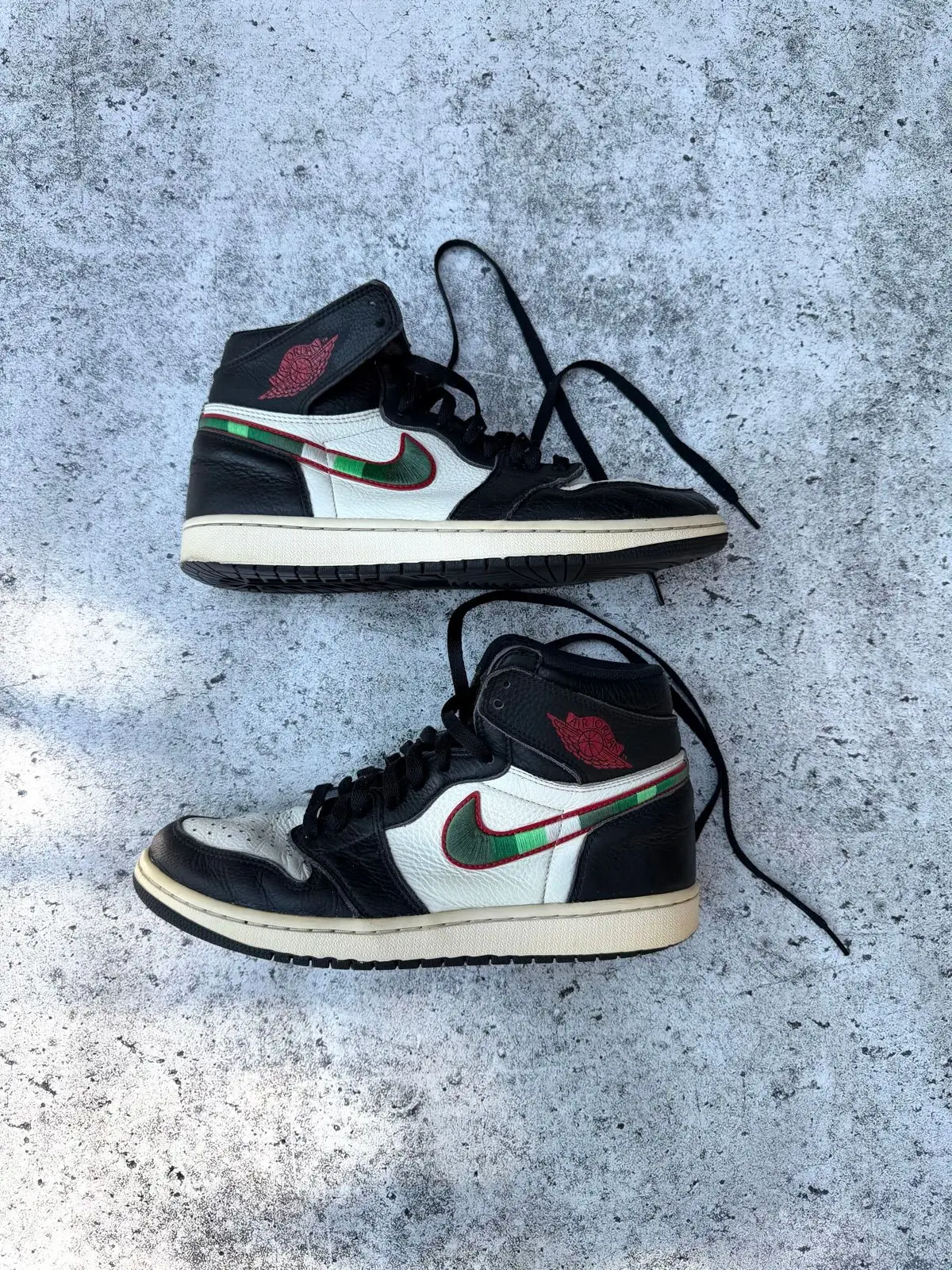 Air Jordan 1 High Green Embroidered Swoosh