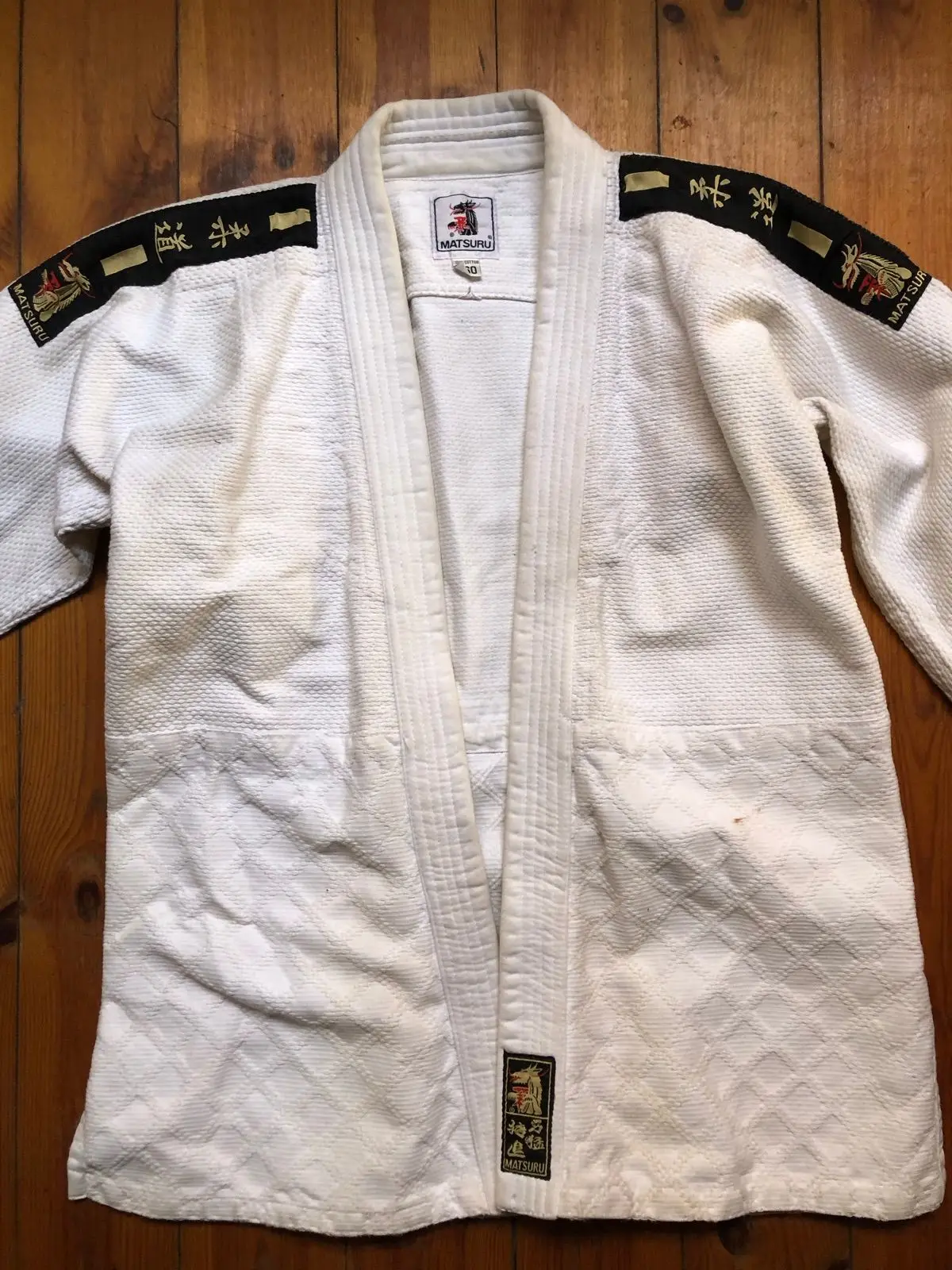 Matsuru White Martial Arts Judo Gi Jacket