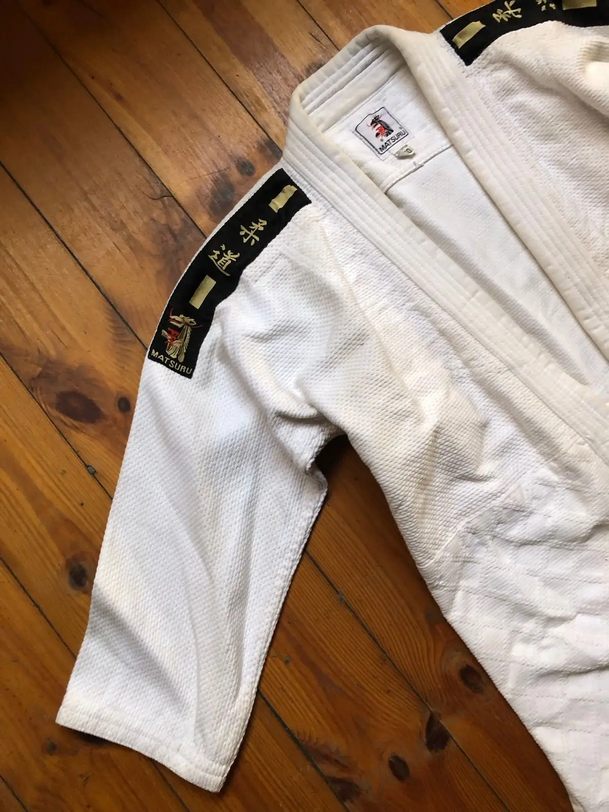 Matsuru White Martial Arts Judo Gi Jacket