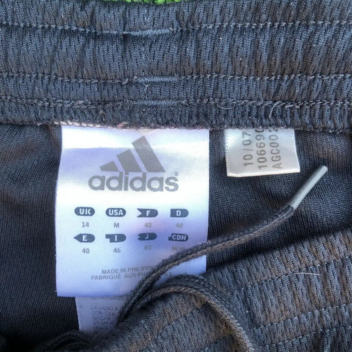 Adidas Black Three Stripe Crop Pants