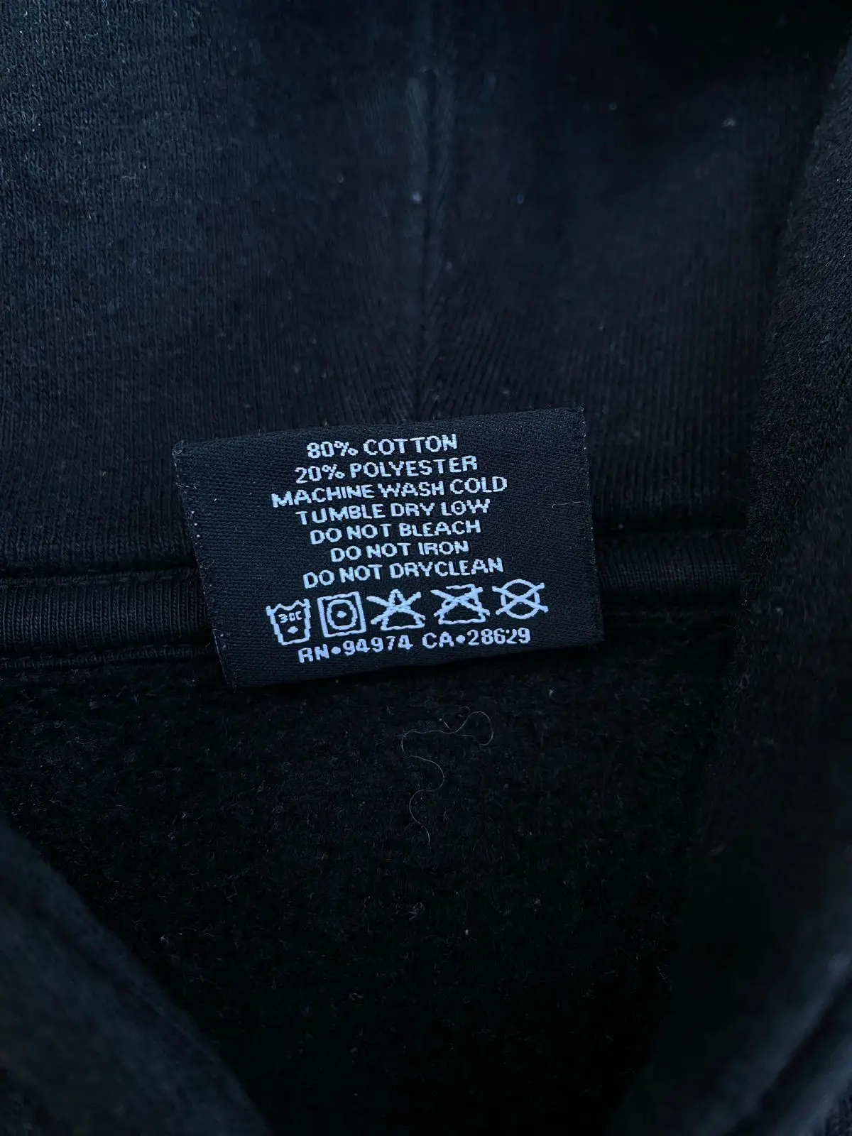 Stussy Black Hoodie