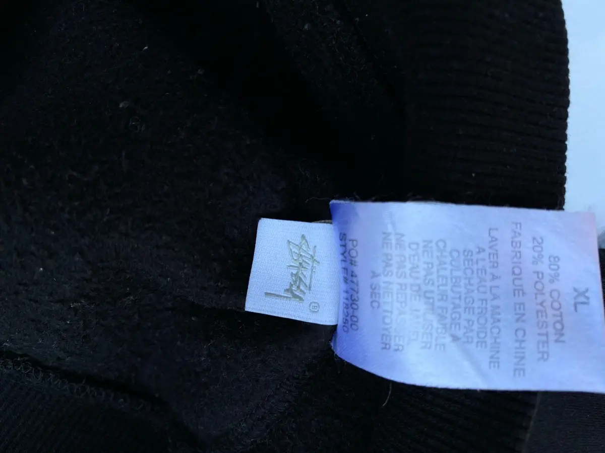 Stussy Black Hoodie