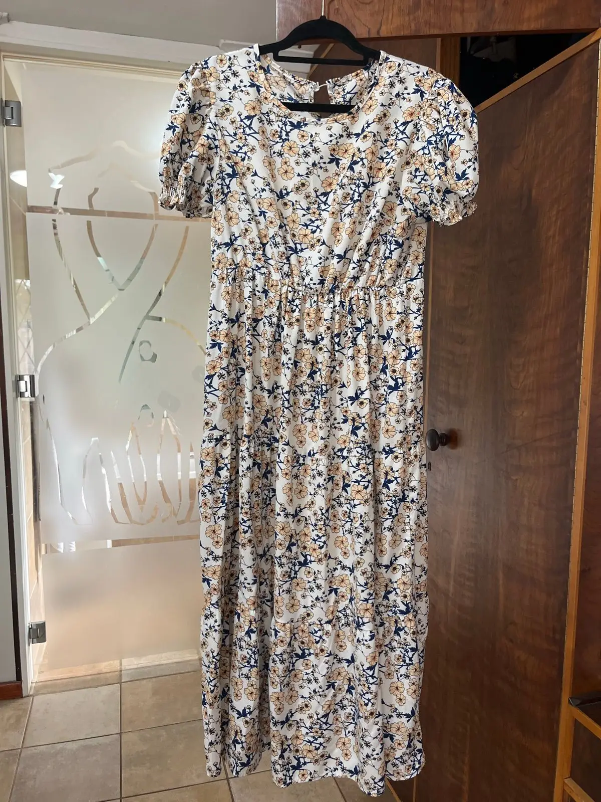 Shein Floral Print Maxi Dress