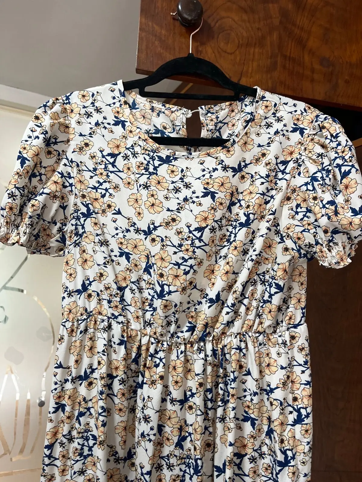 Shein Floral Print Maxi Dress