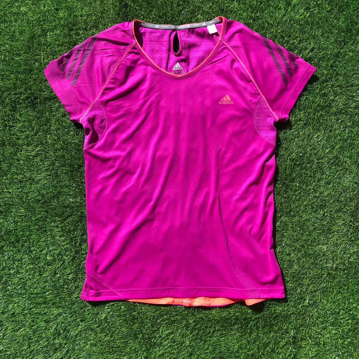 Adidas Pink Running T-Shirt