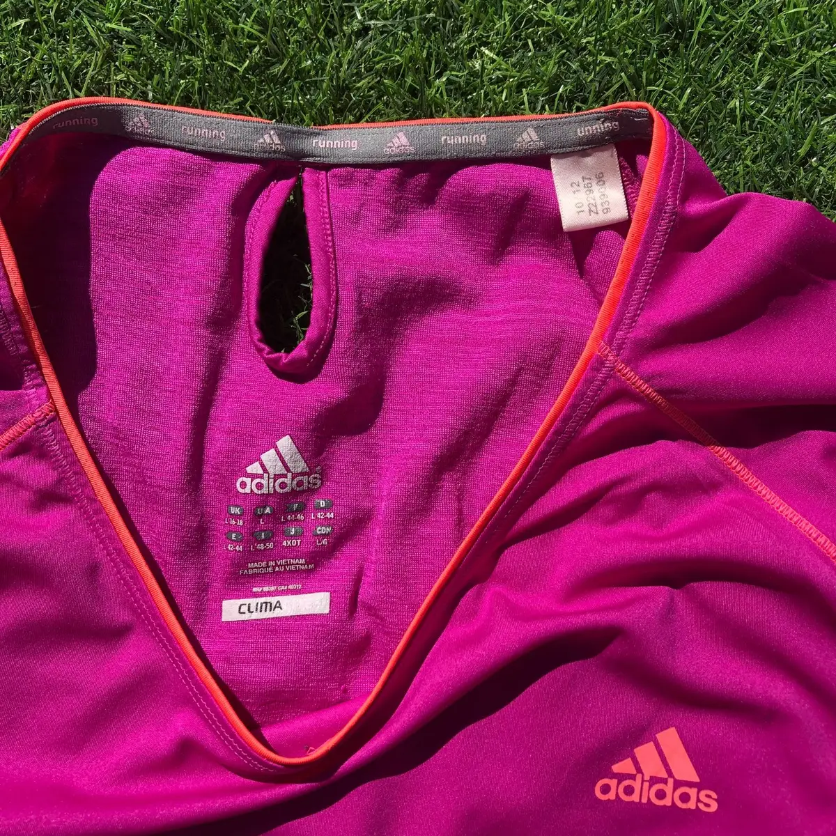 Adidas Pink Running T-Shirt