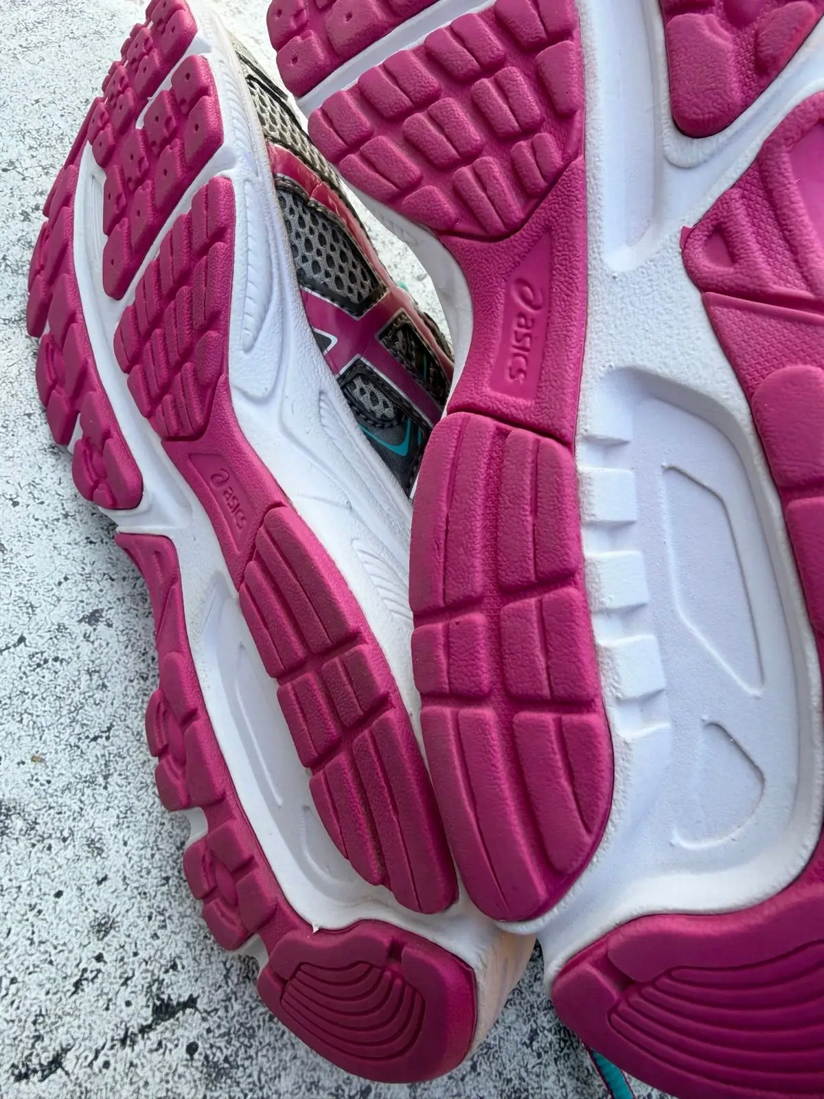 Asics Gel-Contend 2 Running Sneakers Grey Teal Pink
