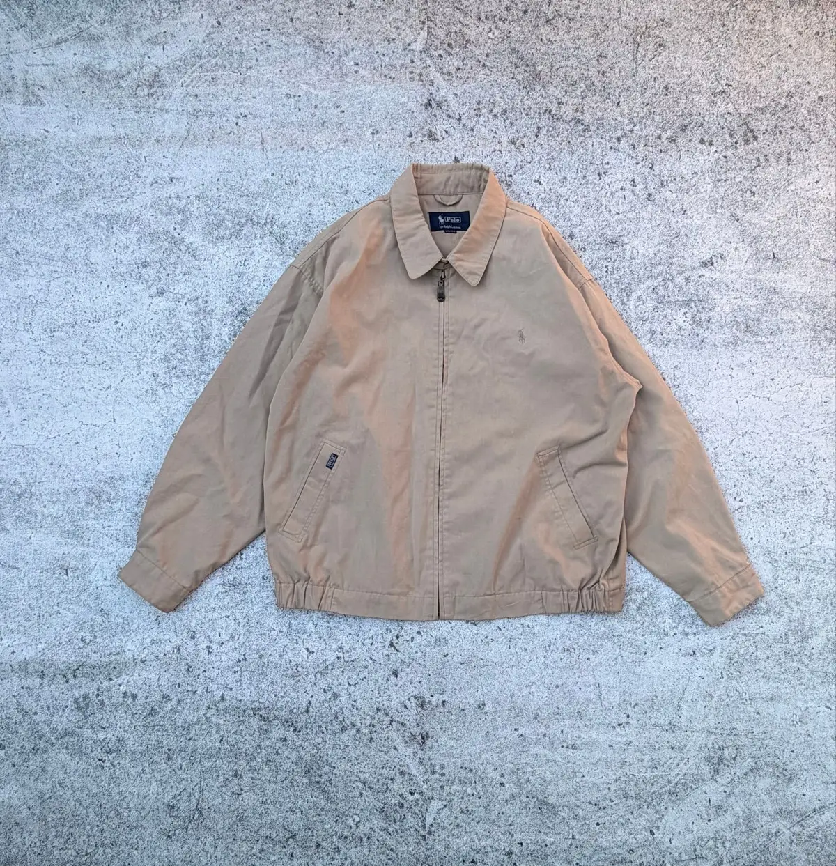 Ralph Lauren Khaki Zip Jacket