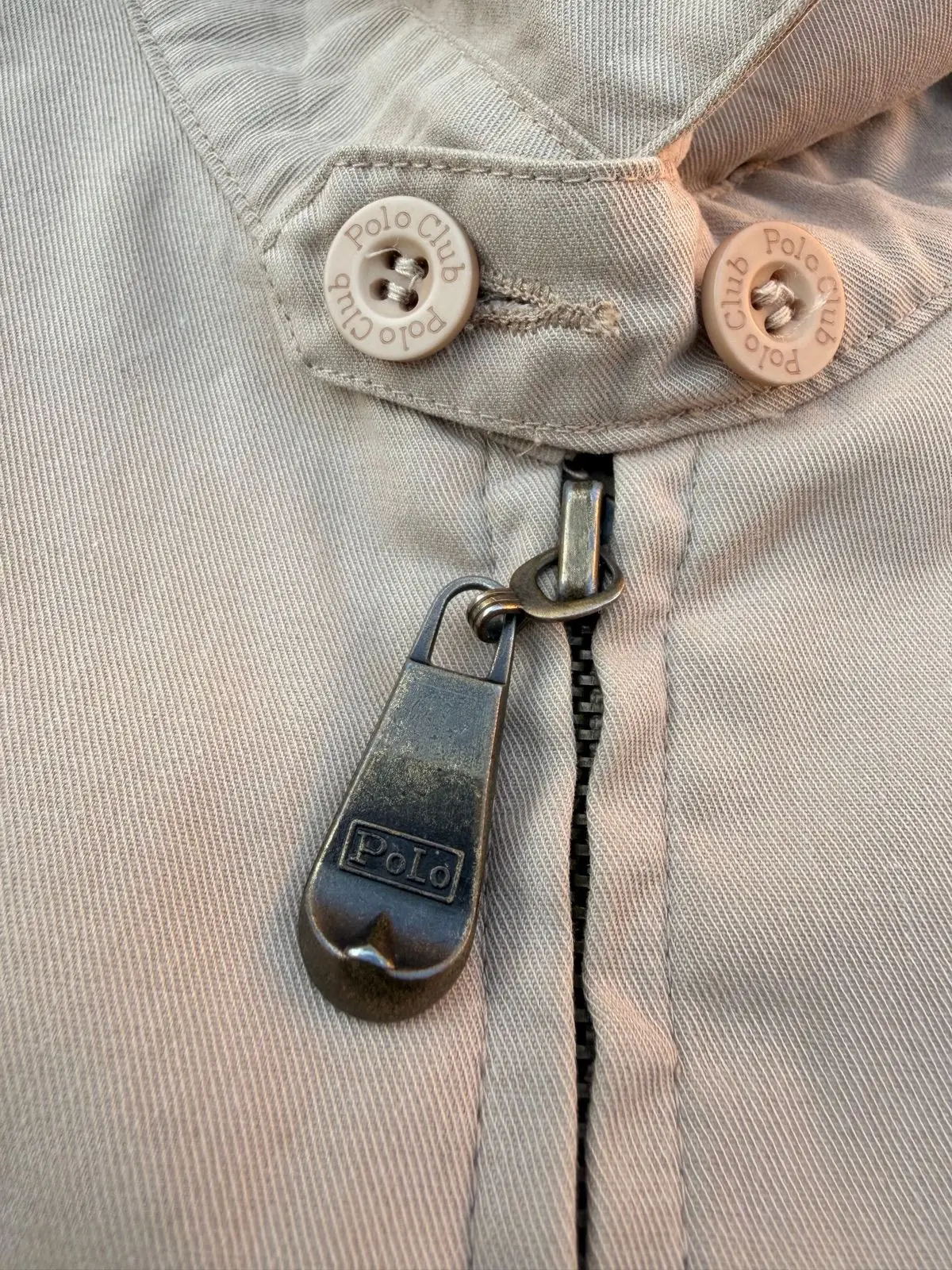 Ralph Lauren Khaki Zip Jacket