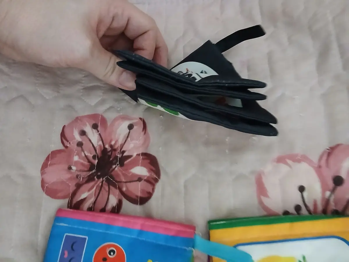 Transport Soft Fabric Baby Book