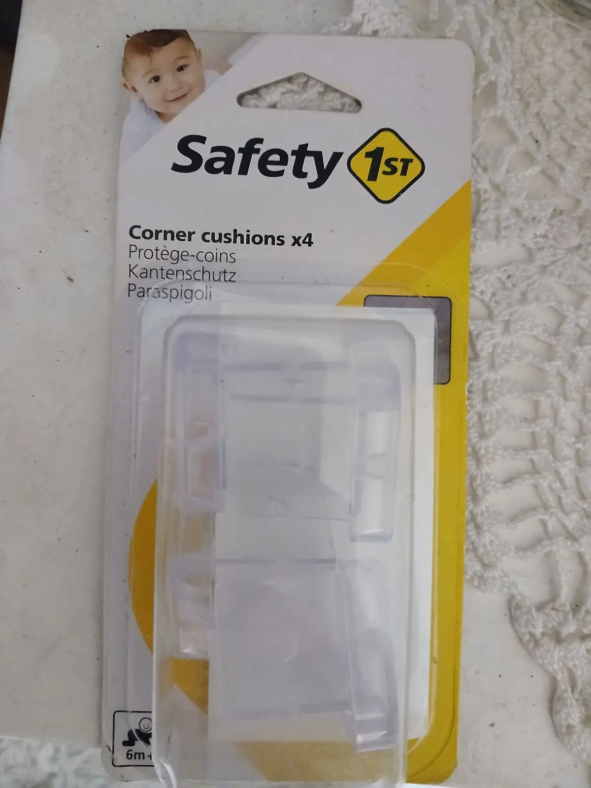Safety 1st Clear Corner Cushions x4