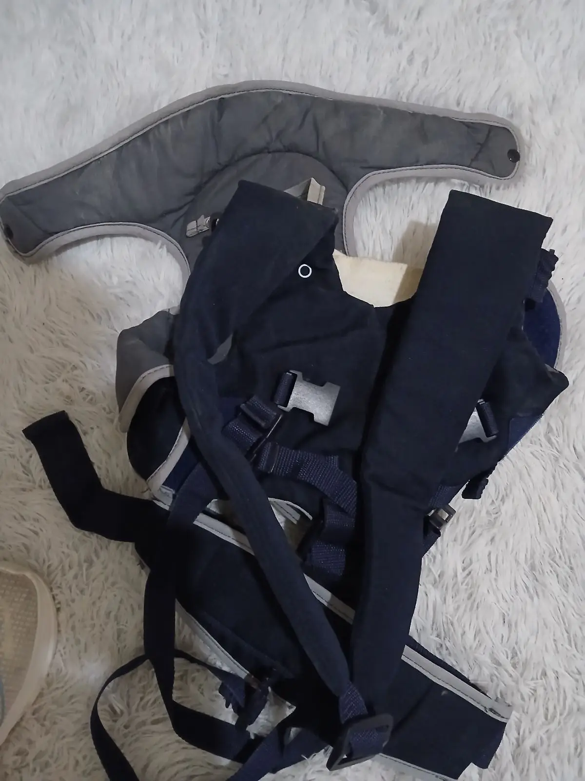Baby Carrier Dark Blue and Grey