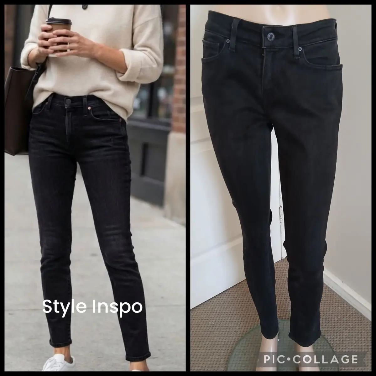 Levi's Black Slim Fit Jeans