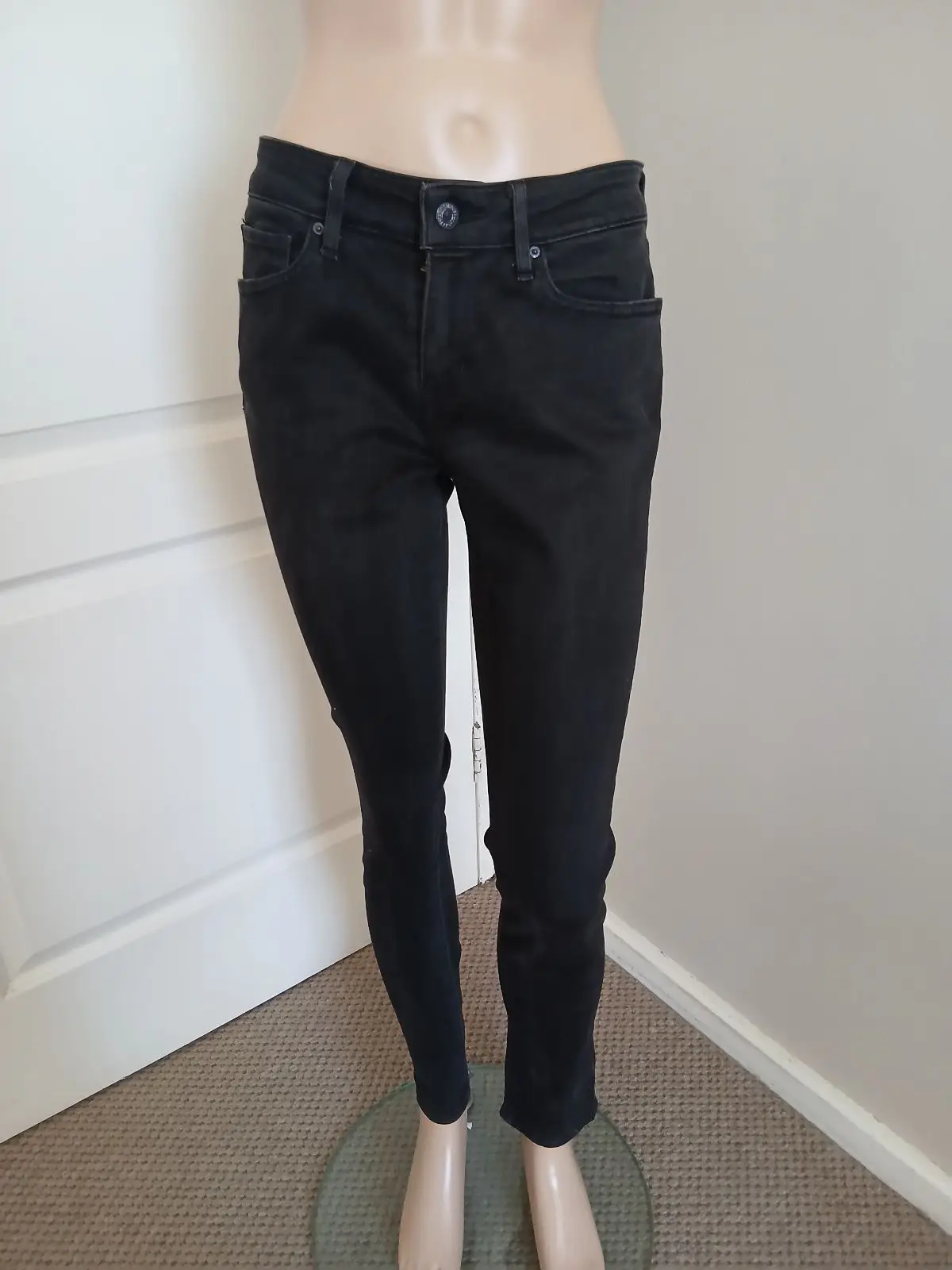 Levi's Black Slim Fit Jeans