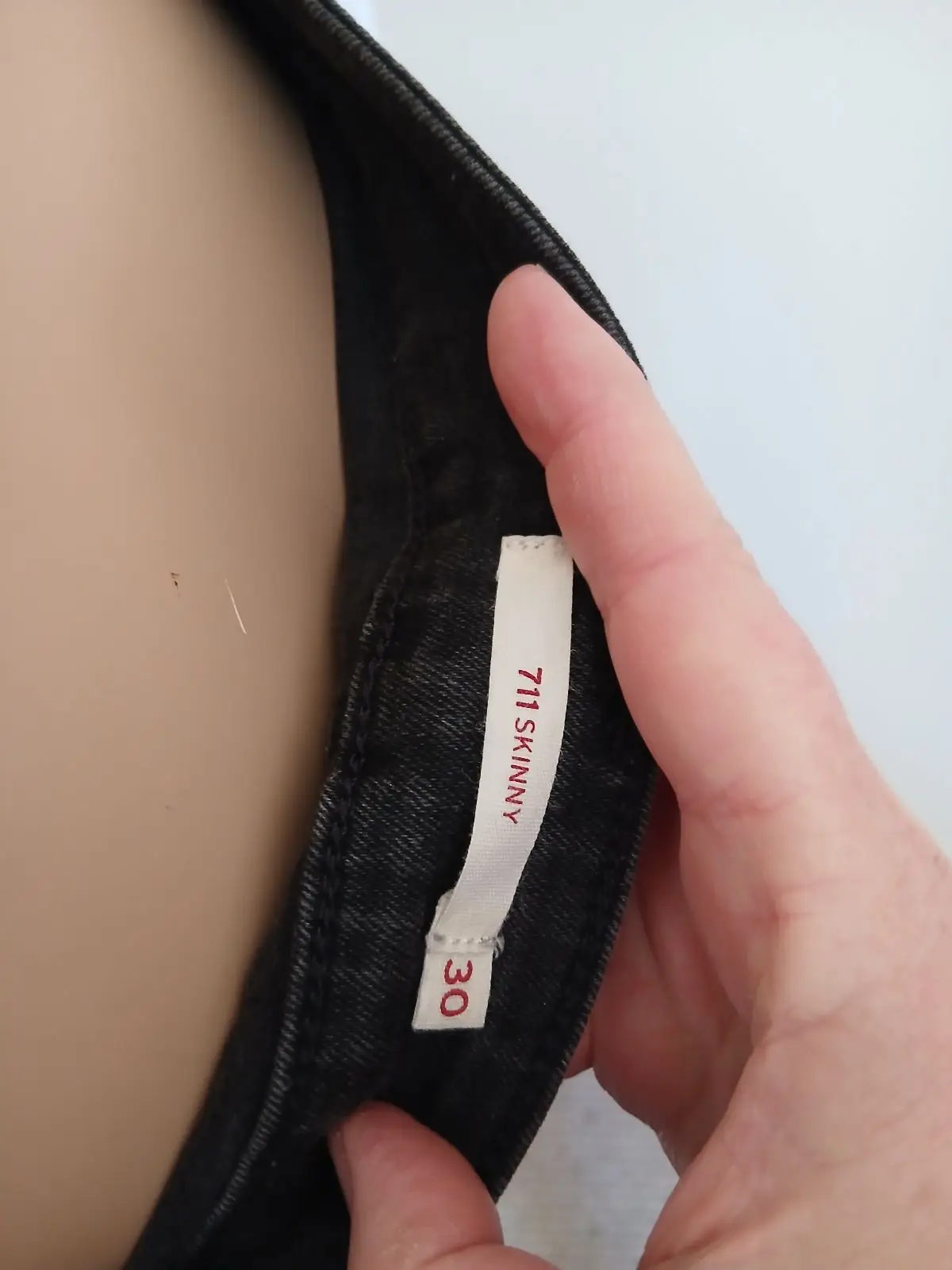 Levi's Black Slim Fit Jeans