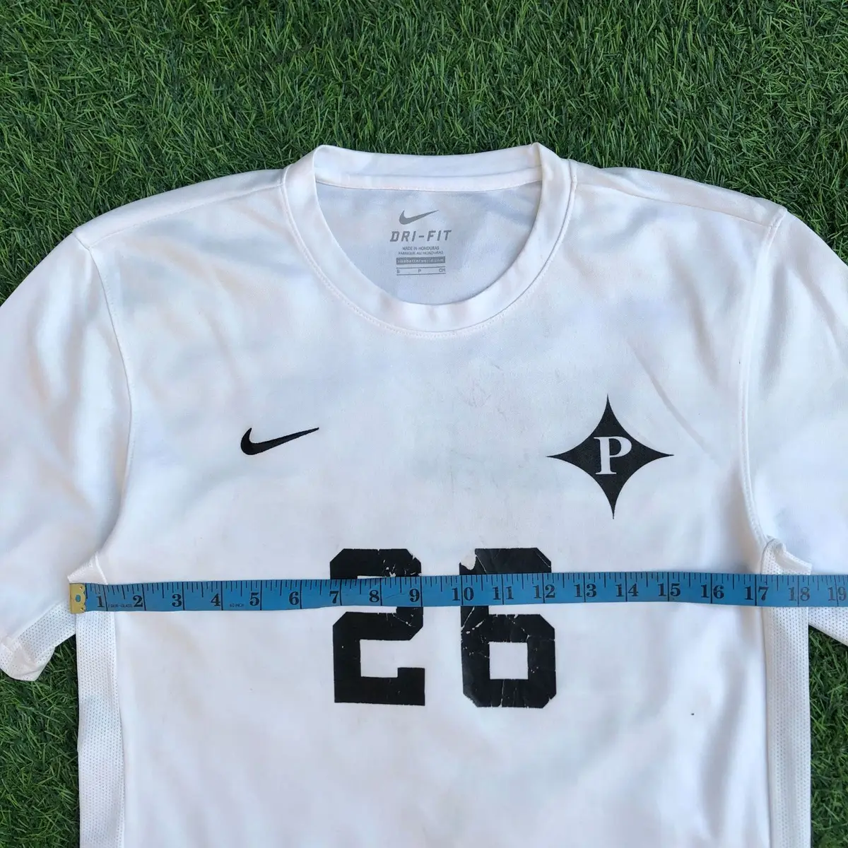 Nike Dri-FIT White Number 26 Sports Jersey