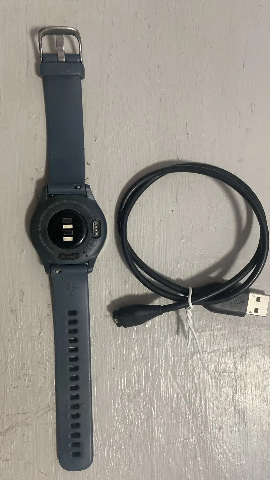Garmin Smartwatch with Blue Strap