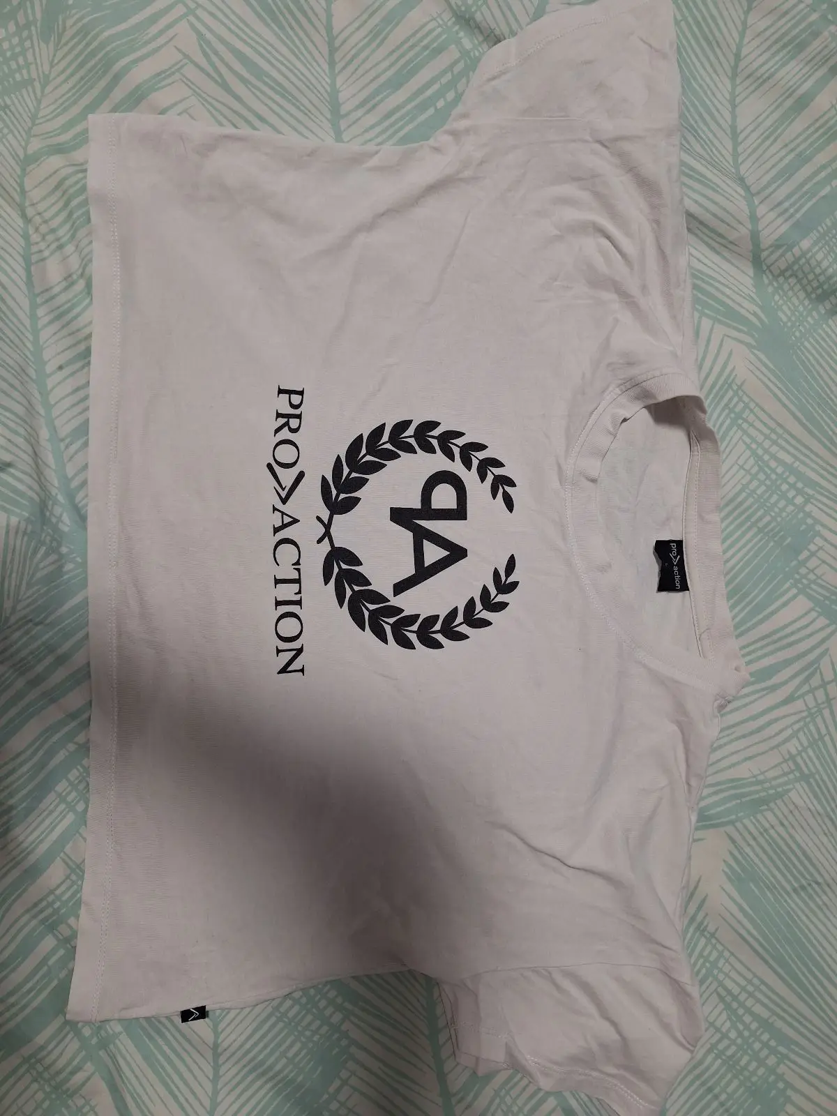 Edgars ProAction White Graphic T-Shirt