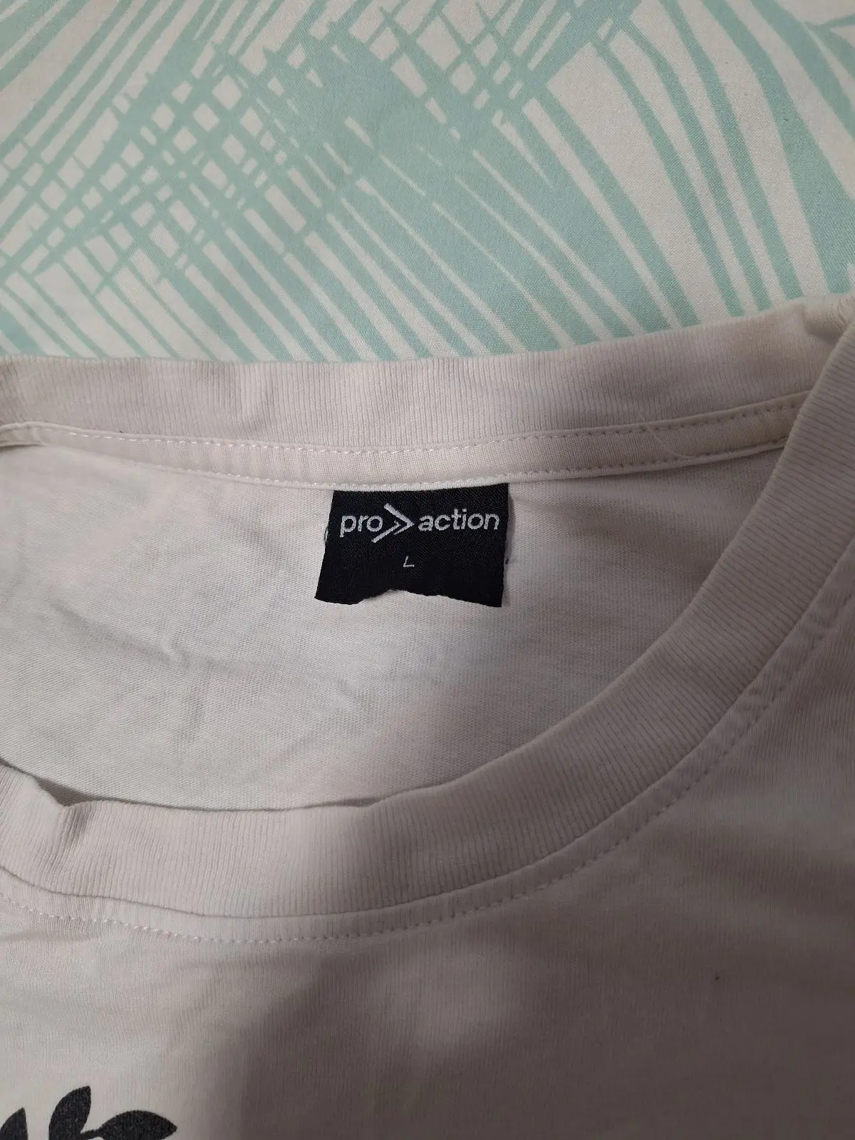 ProAction White Graphic T-Shirt