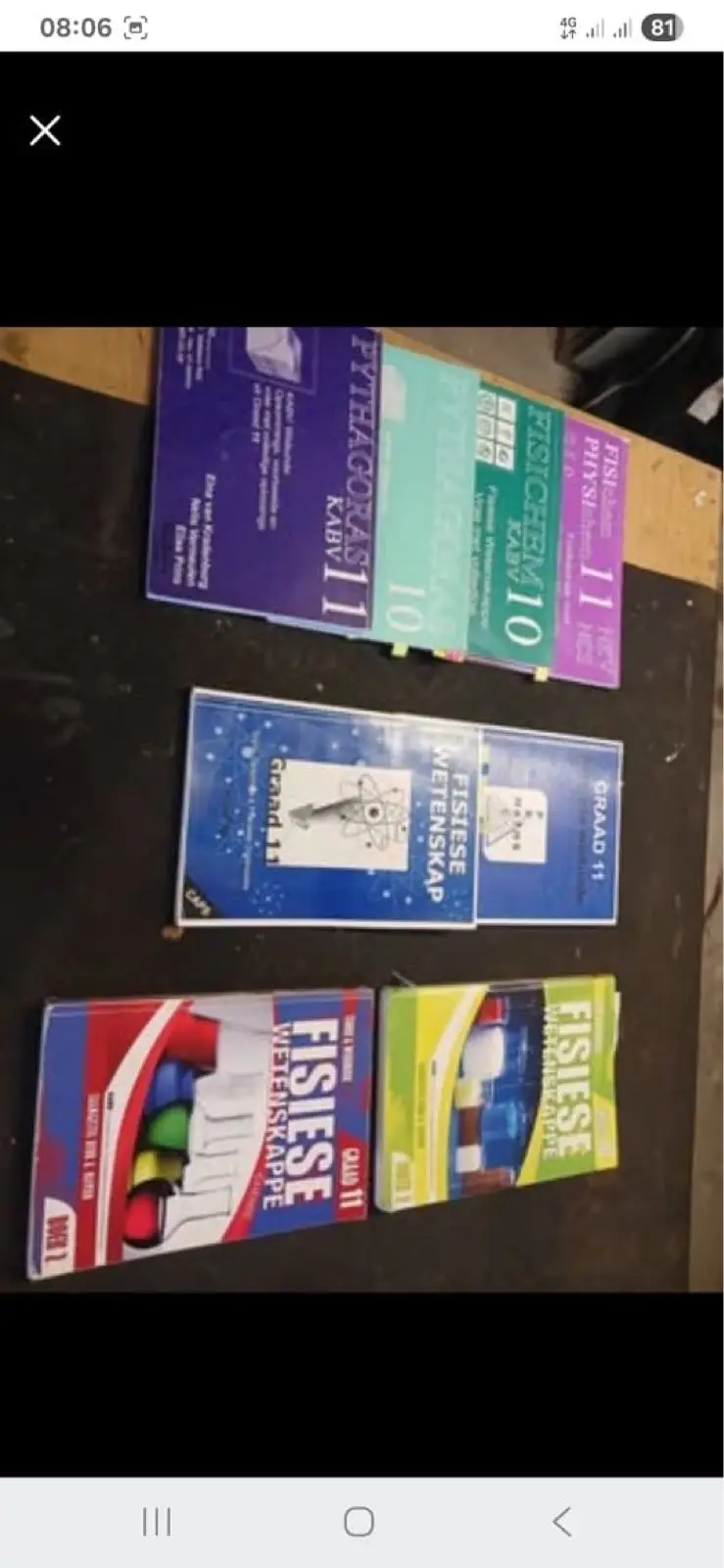 Fisiese Wetenskappe Graad 11 3 in 1 Study Guide