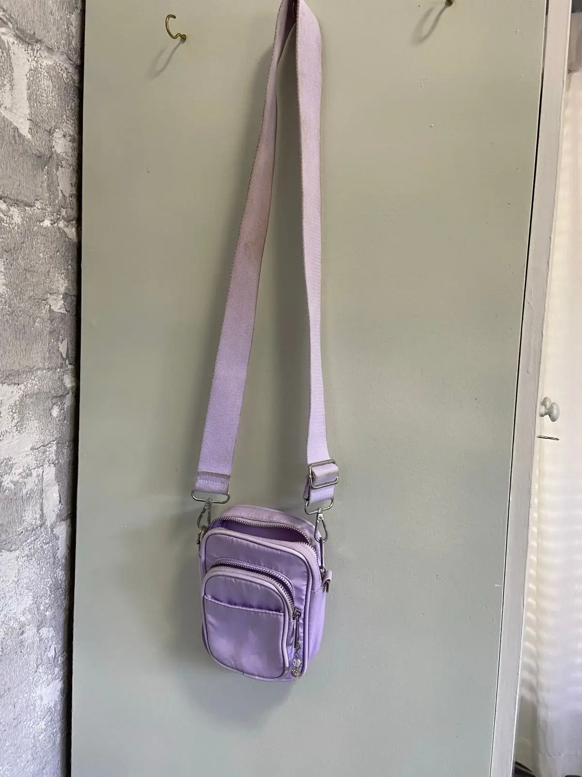 Cotton On Lilac Nylon Crossbody Bag