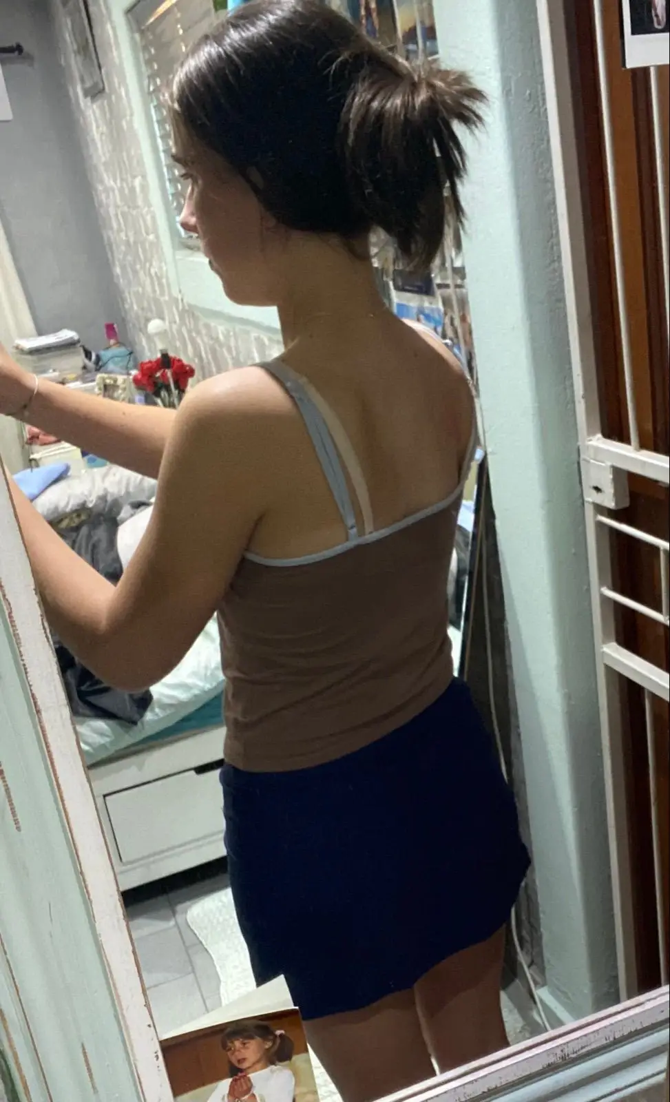 Blue Athletic Skirt Size S