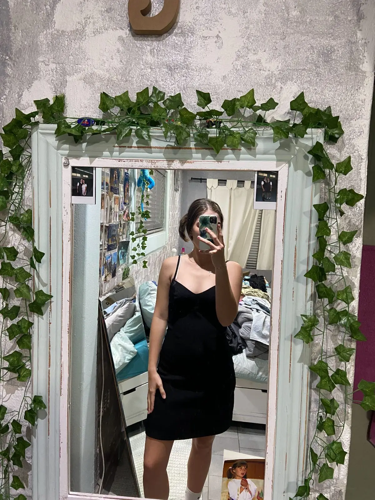 Black Slip Dress