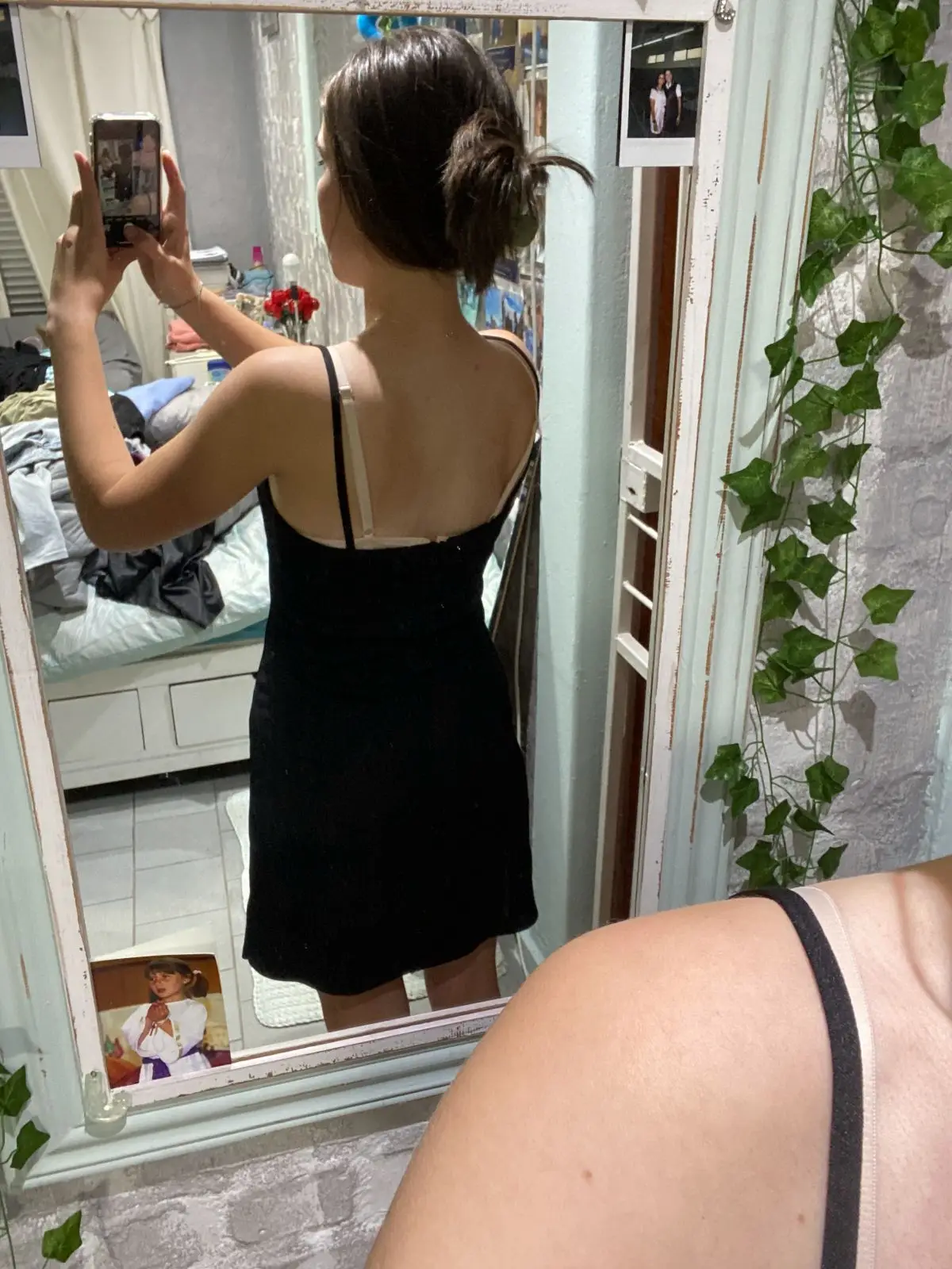 Black Slip Dress