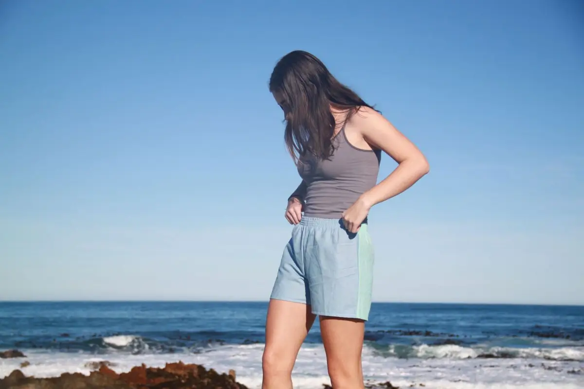 Grey Fitted Tank Top