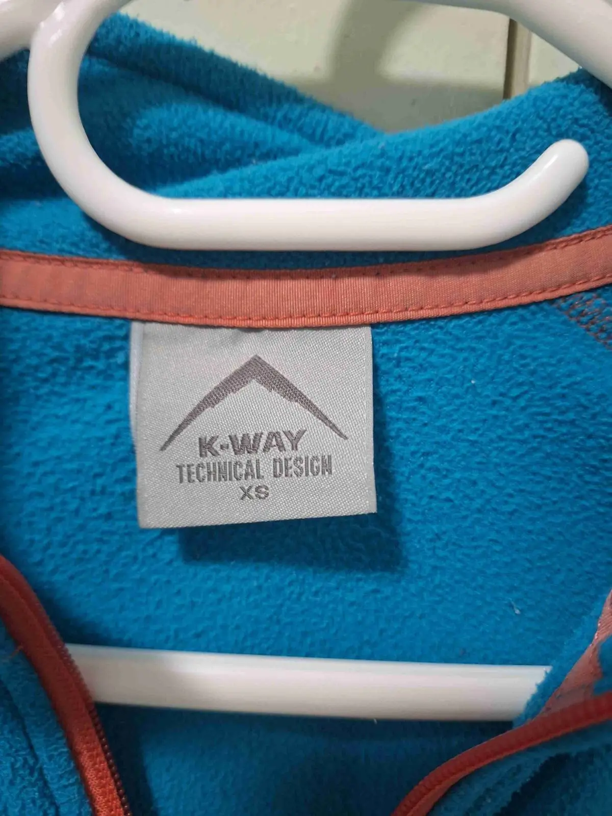 K-Way Blue Fleece Zip Jacket