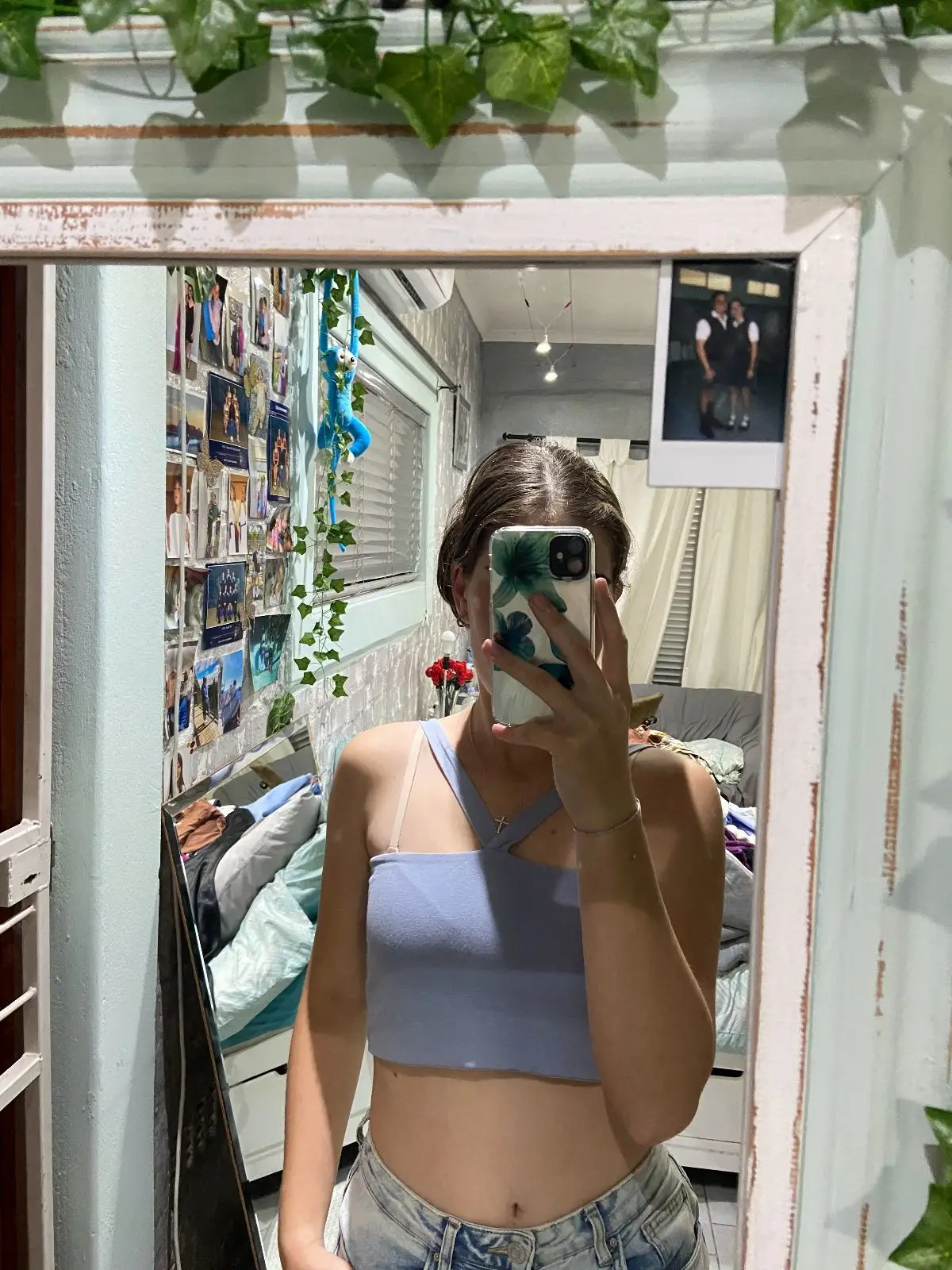 Cotton On Brown Halter Crop Top