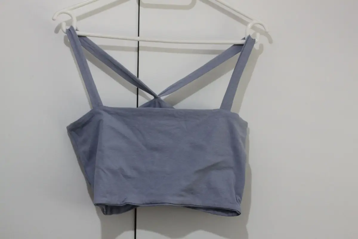 Cotton On Brown Halter Crop Top