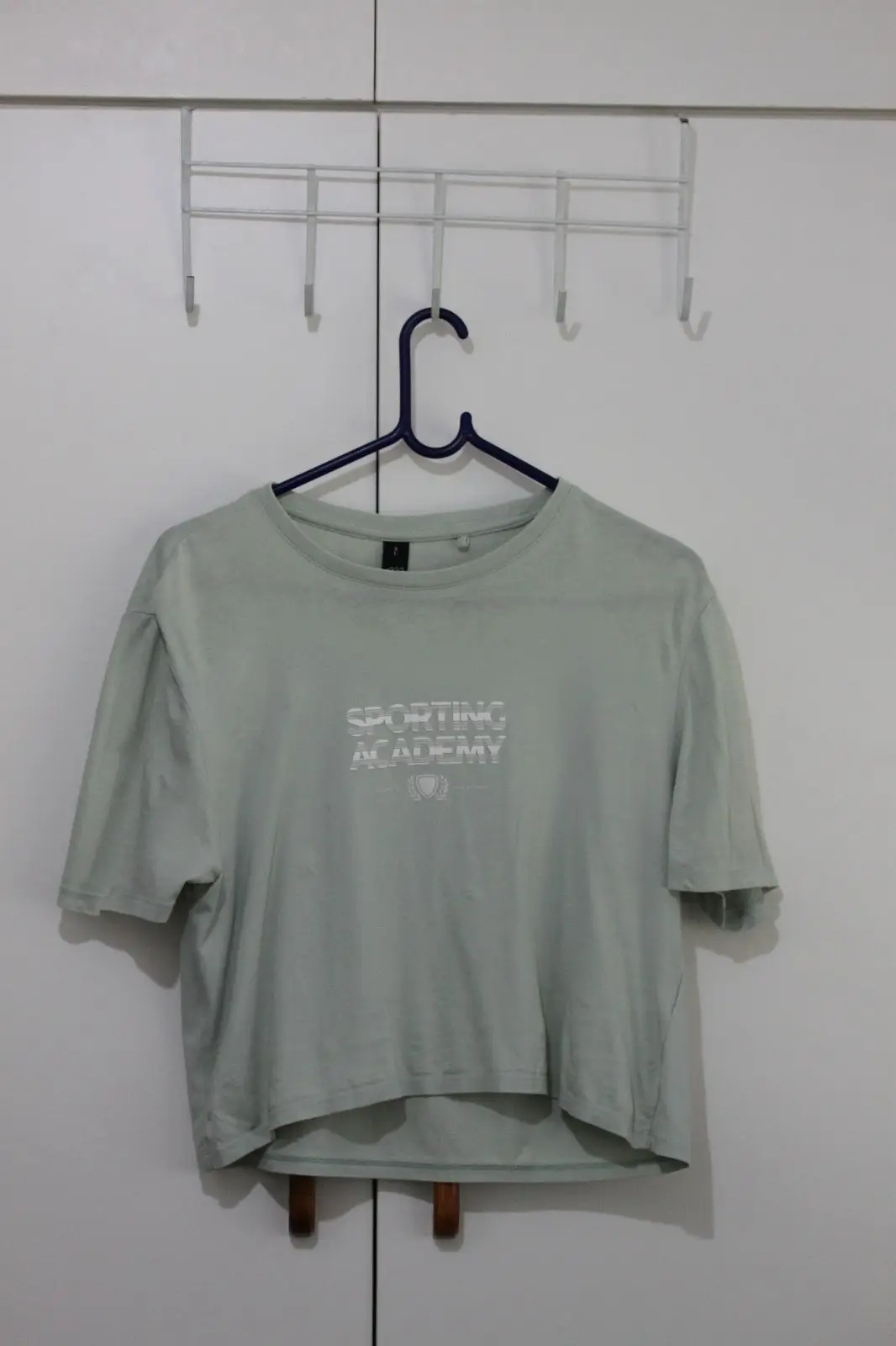 Factorie Sporting Academy Cropped T-Shirt Green