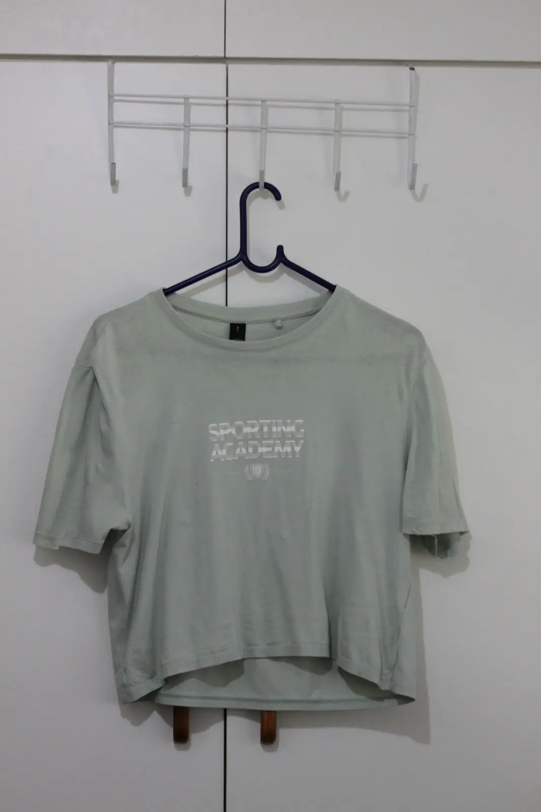 Factorie Sporting Academy Cropped T-Shirt Green