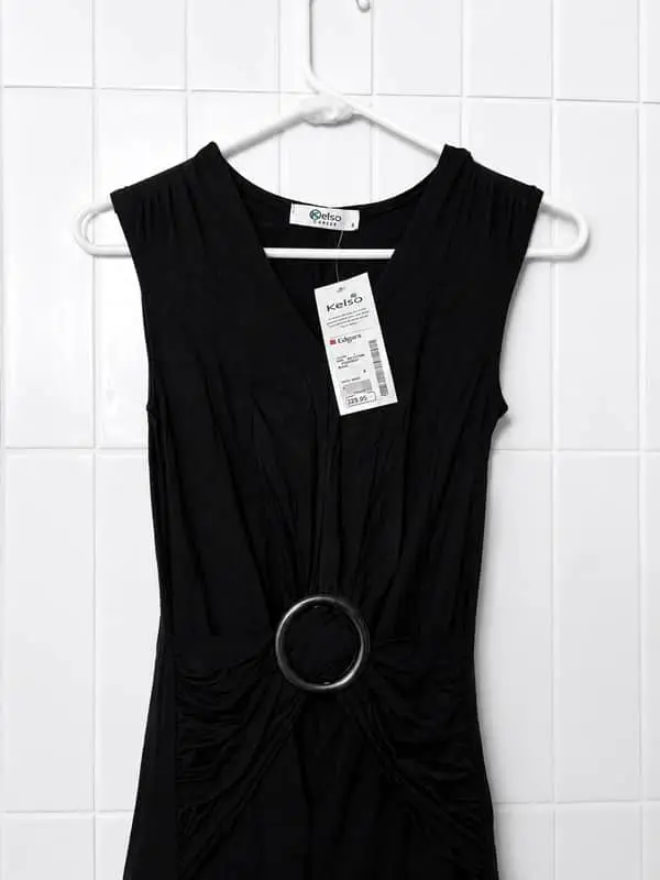 Black Kelso Long Dress