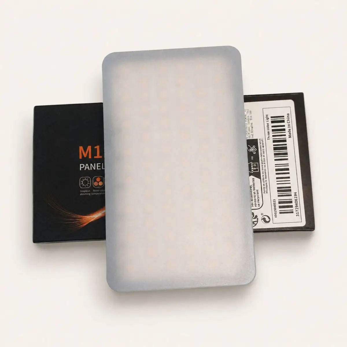 Portable LED Panel Light with Adjustable Color Temperature