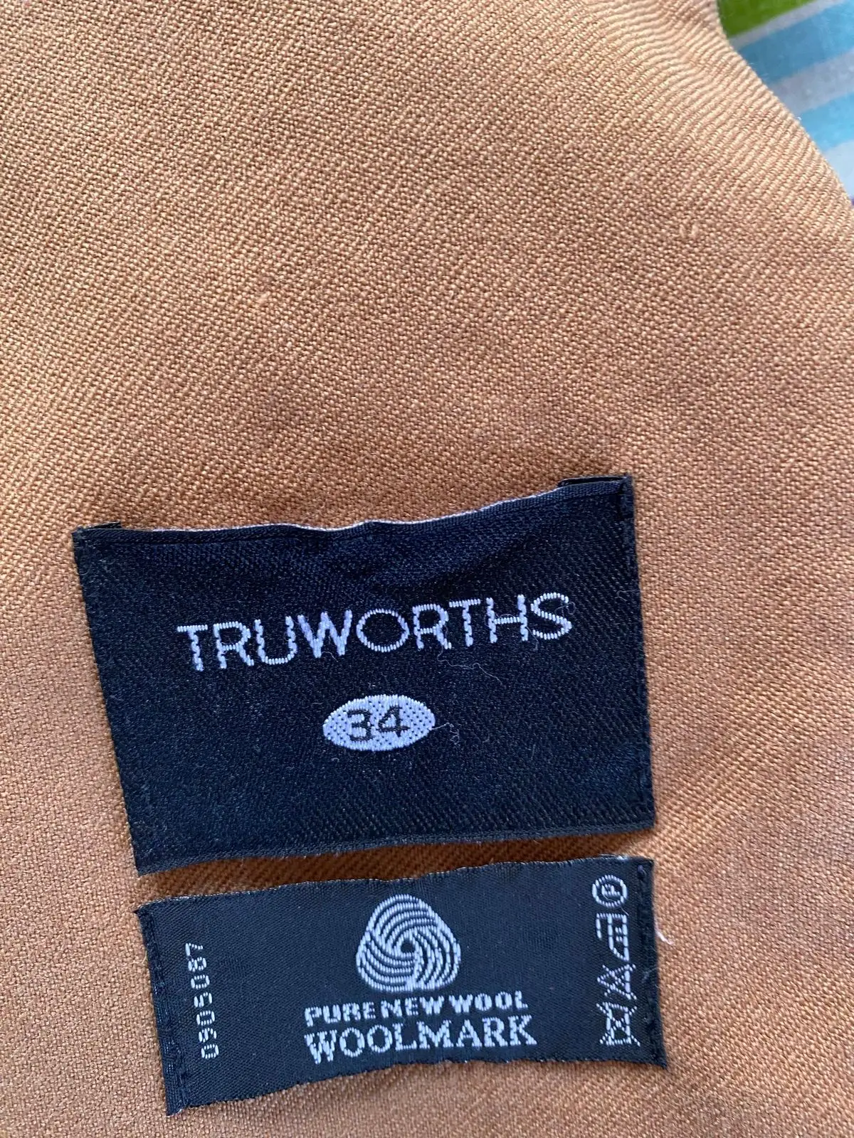 Truworths Brown Double-Breasted Blazer