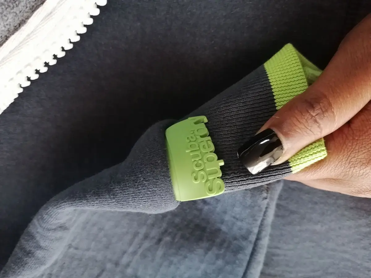 Superdry Grey Pants with Damage