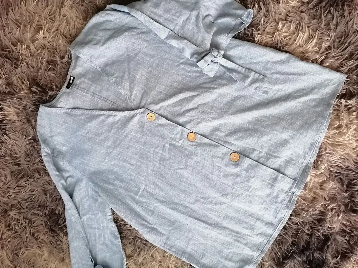 Mr Price Light Blue Long-Sleeve Top