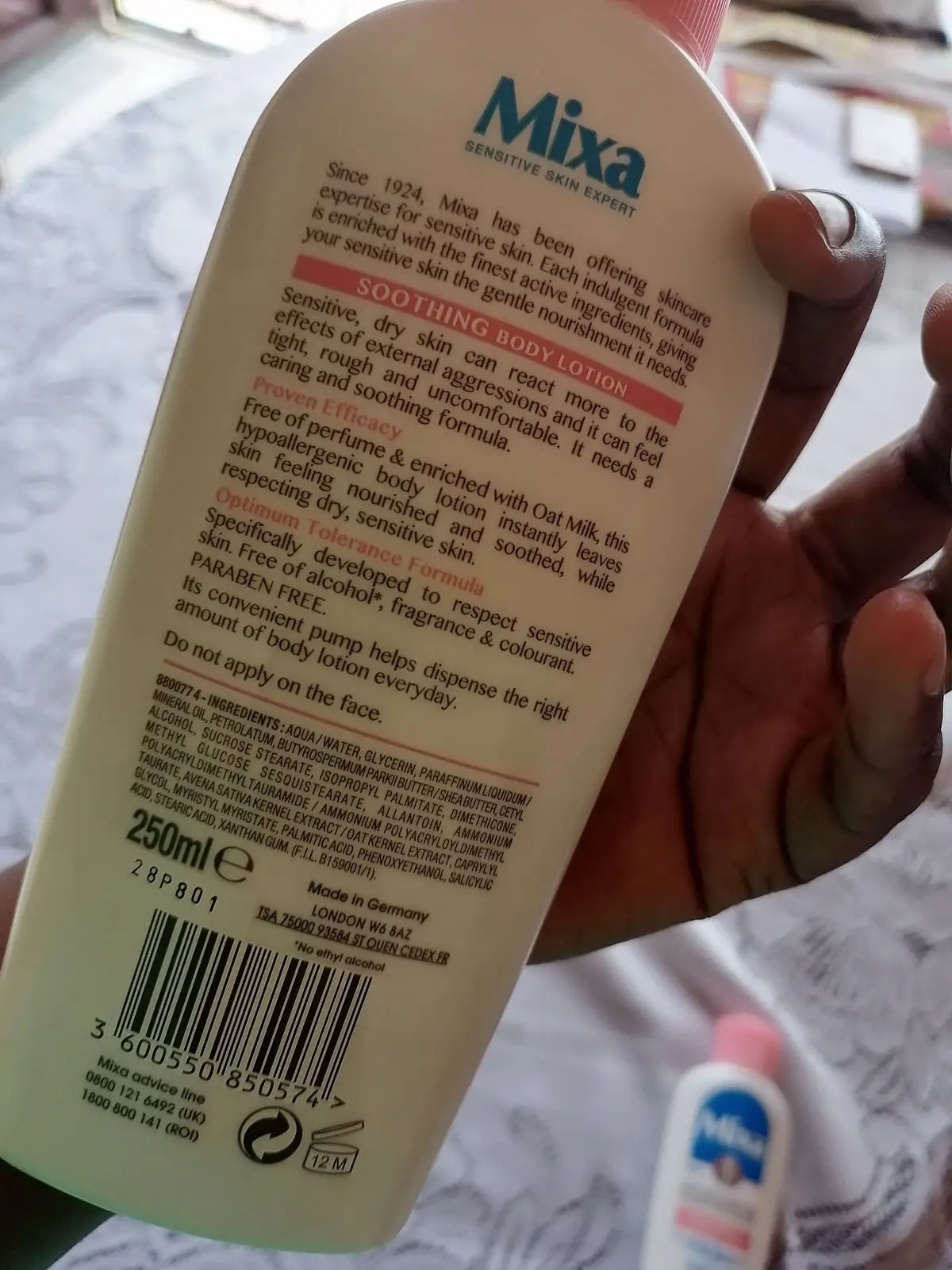 Mixa Soothing Body Lotion Oat Milk 400ml