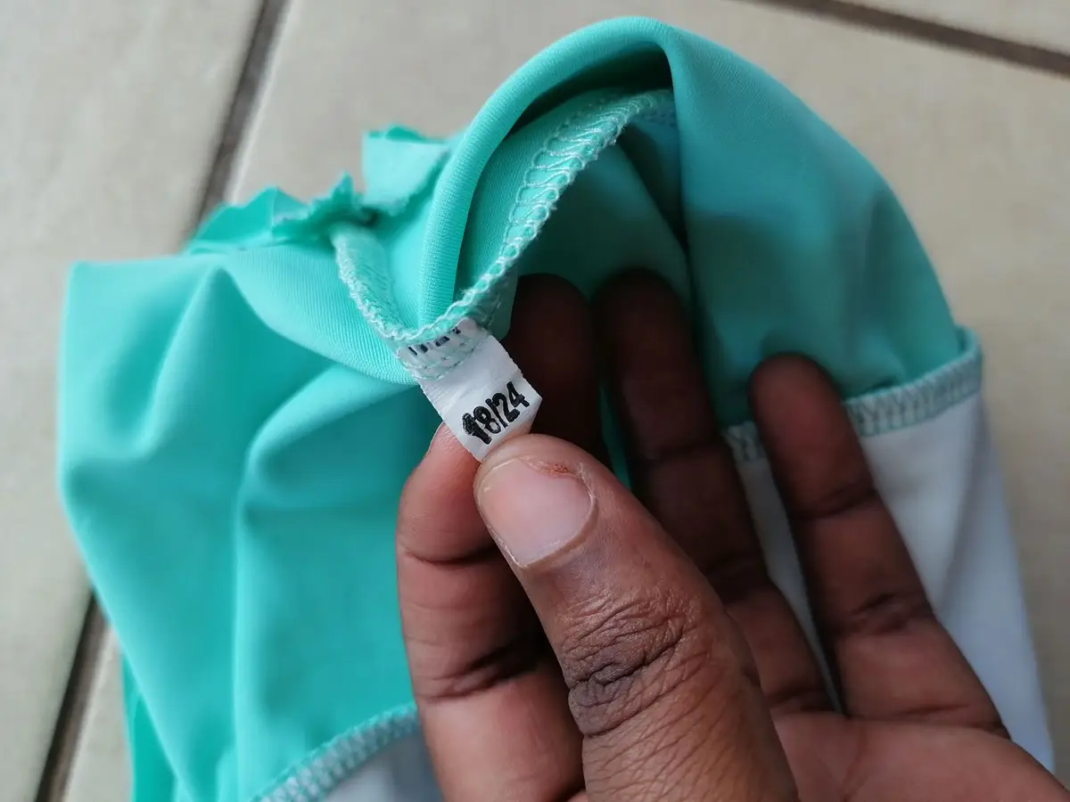 Kids Short-Sleeve Zip Swimsuit