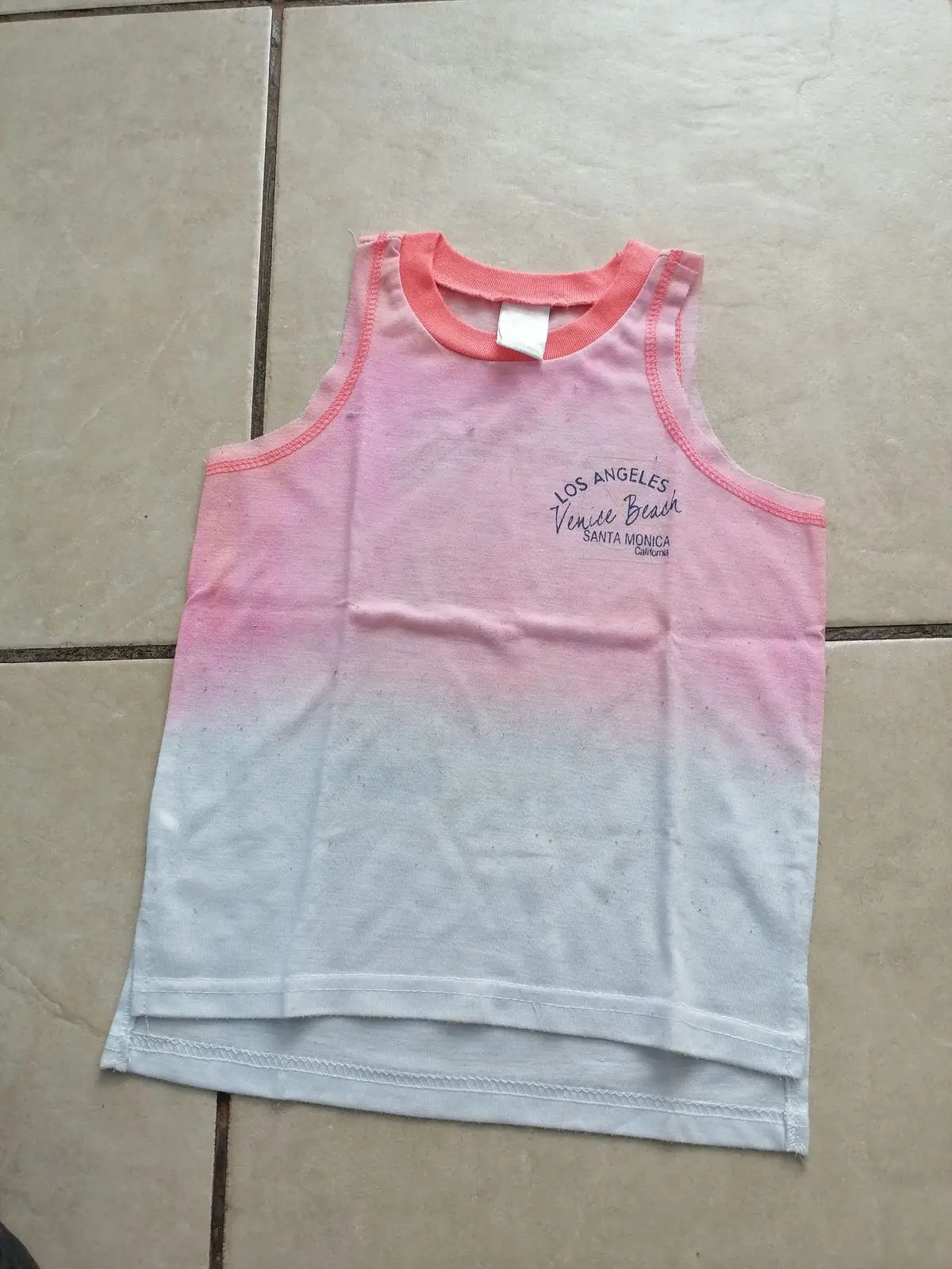 Los Angeles Venice Beach Ombre Tank Top