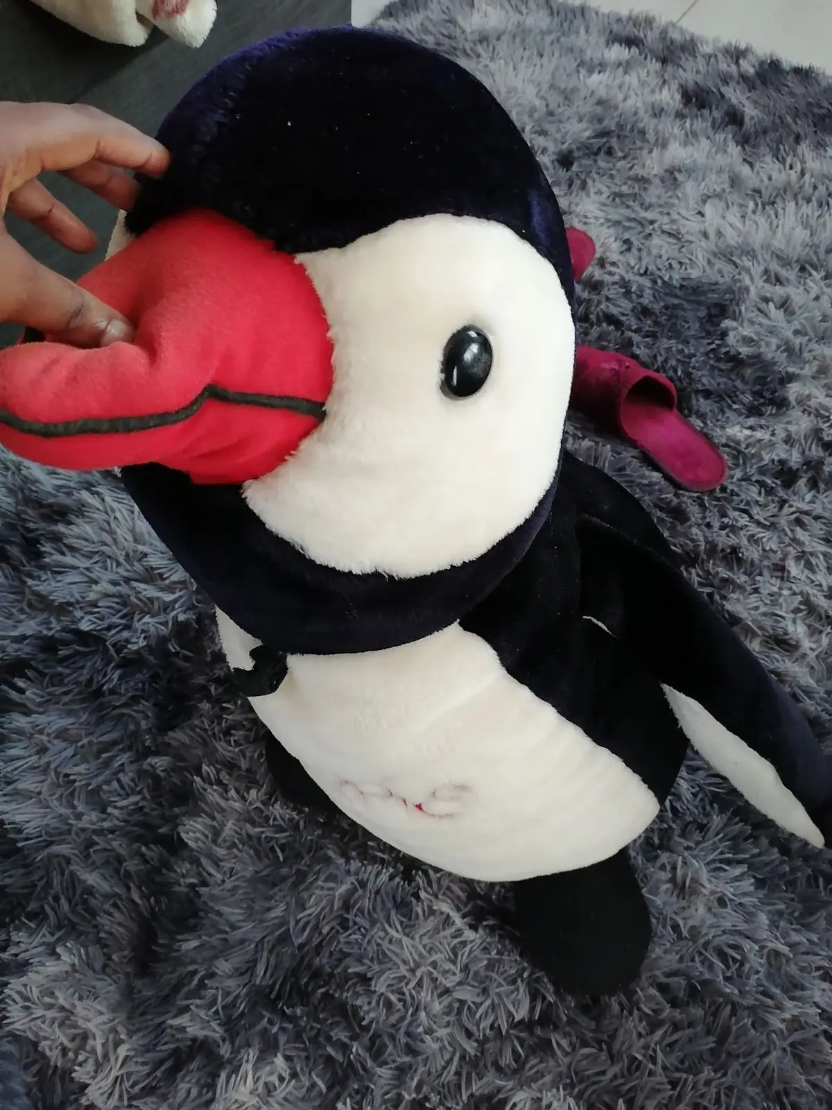 Large Stuffed Puffin Plush Toy